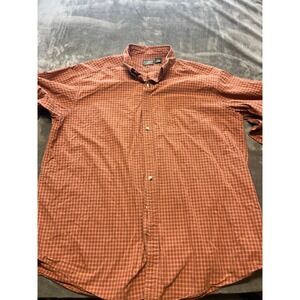LL Bean Mens XL XLarge Plaid‎ Checkered Button Down Shirt Long Sleeve Casual
